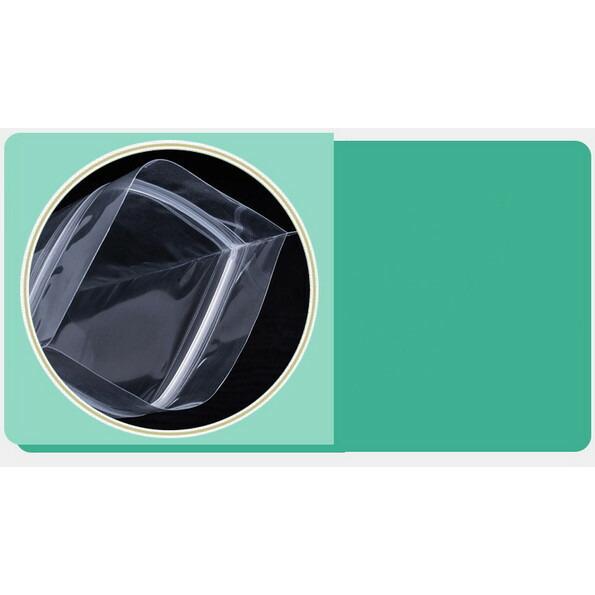 100枚 窓付きジップ袋 透明袋 チャック付き 立体バッグ 角底袋 キッチン収納 コーヒー豆 ナッツ キャンディ 密封 食品用 保管袋 18x26CM+4CM |  | 02