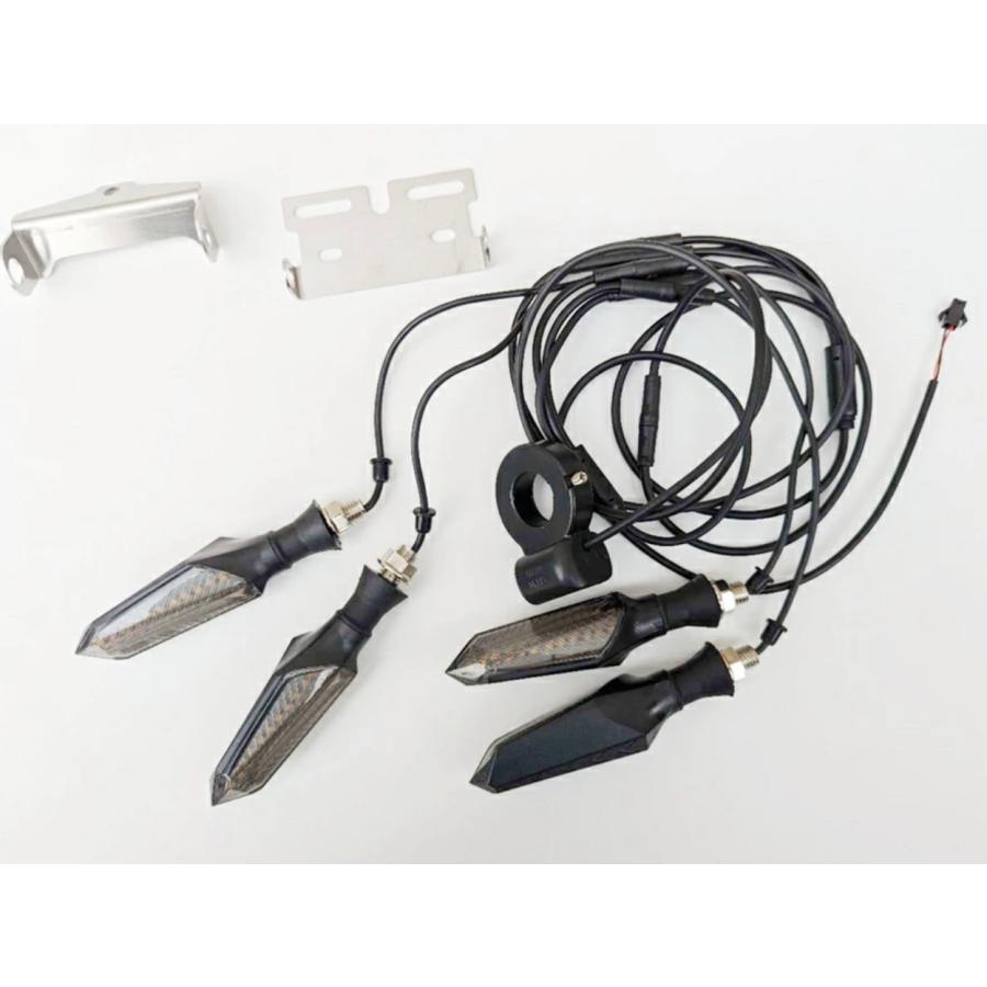R7pro R5pro V８ 電動バイク対応 EKEIシリーズ対応 ウインカーライト 自転車方向指示器 ロードバイクライト  左折右折ウィンカー 防水コネクター 高光度 | 