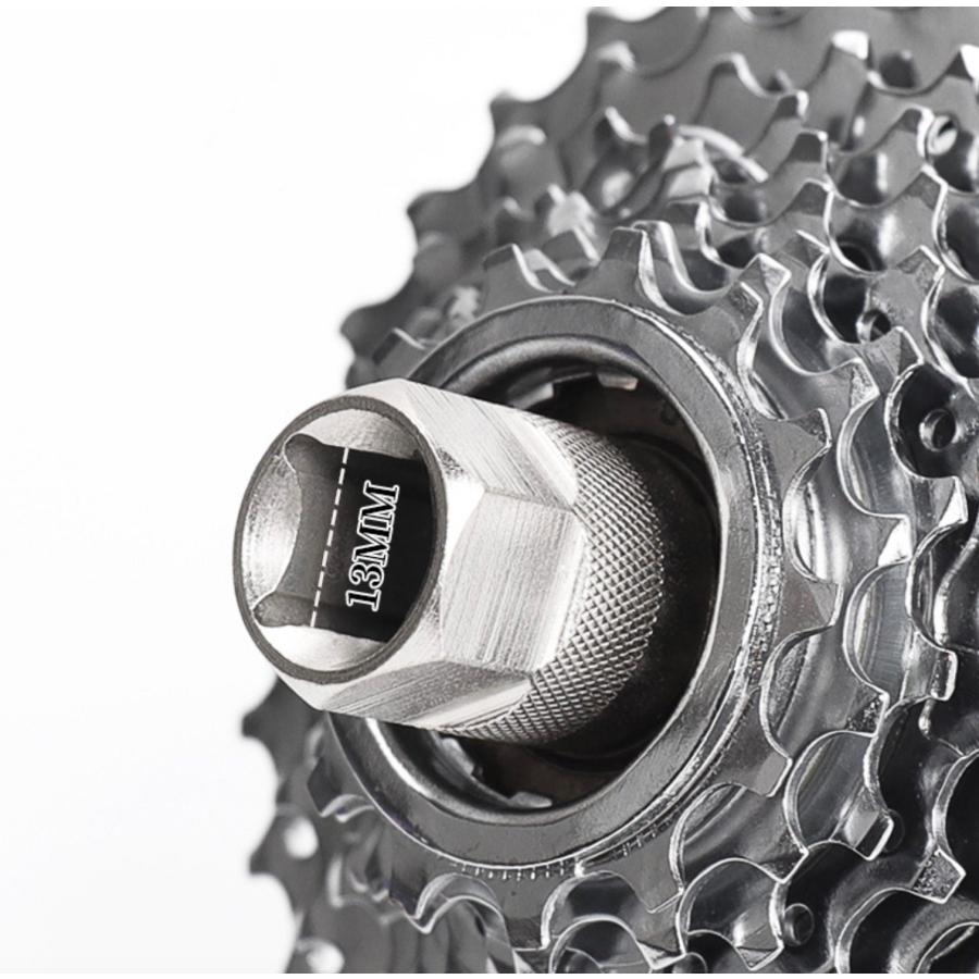 フリーホイールリムーバー ボスフリー抜き ソケット 取り外し 自転車