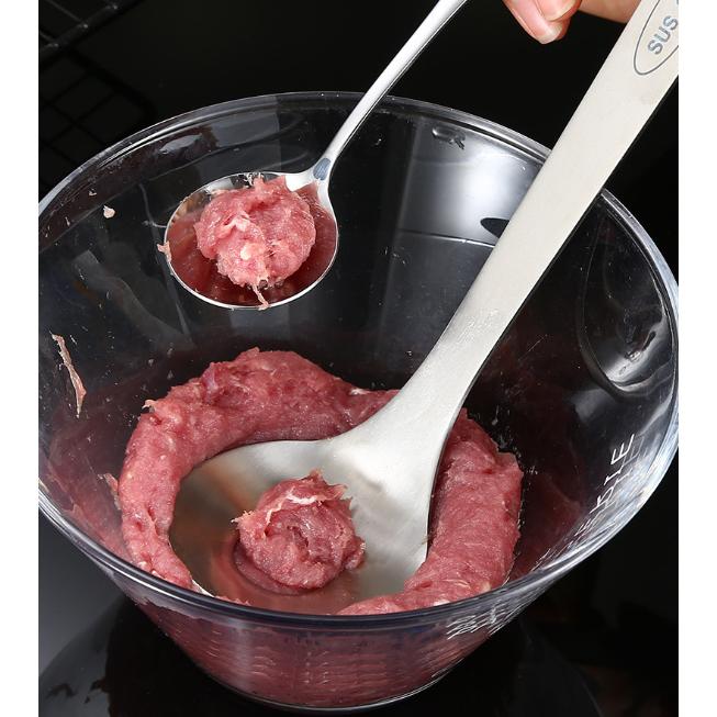 【送料無料】ミートこねらーセット -キッチン雑貨 デザイン ギフト 肉団子 ハンバーグ　ステンレス |  | 11