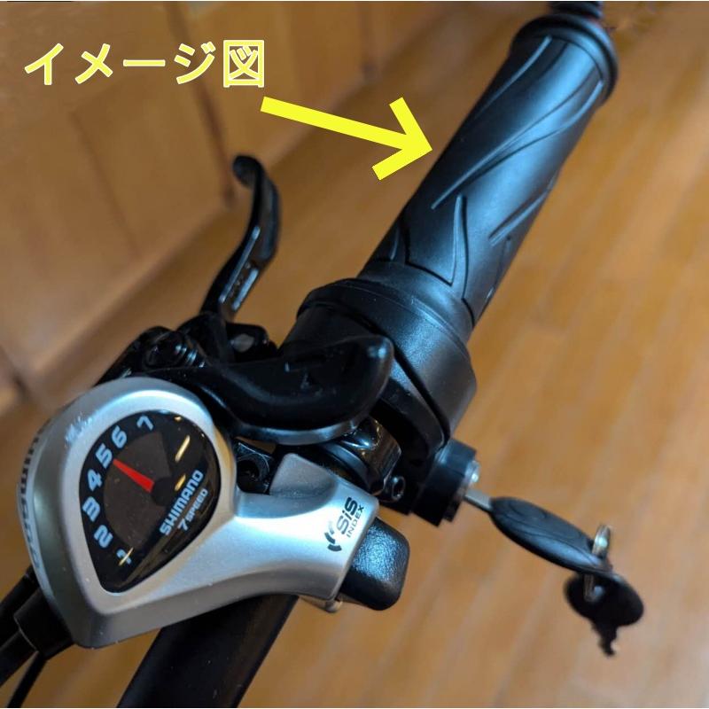 F9pro 電動バイク フル電動自転車用スロットルアクセル 鍵付き 5pin