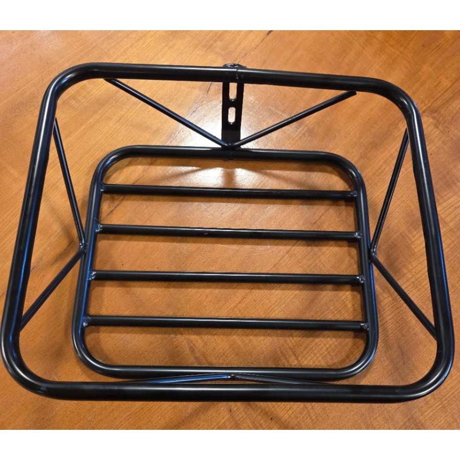 自転車前カゴ 20インチ電動アシスト自転車対応　かご 自転車カゴ バスケット 電動バイク 電動アシスト自転車 原動機付自転車用 E'KEI R7 R6 E'KEI X用 浅い型 | 