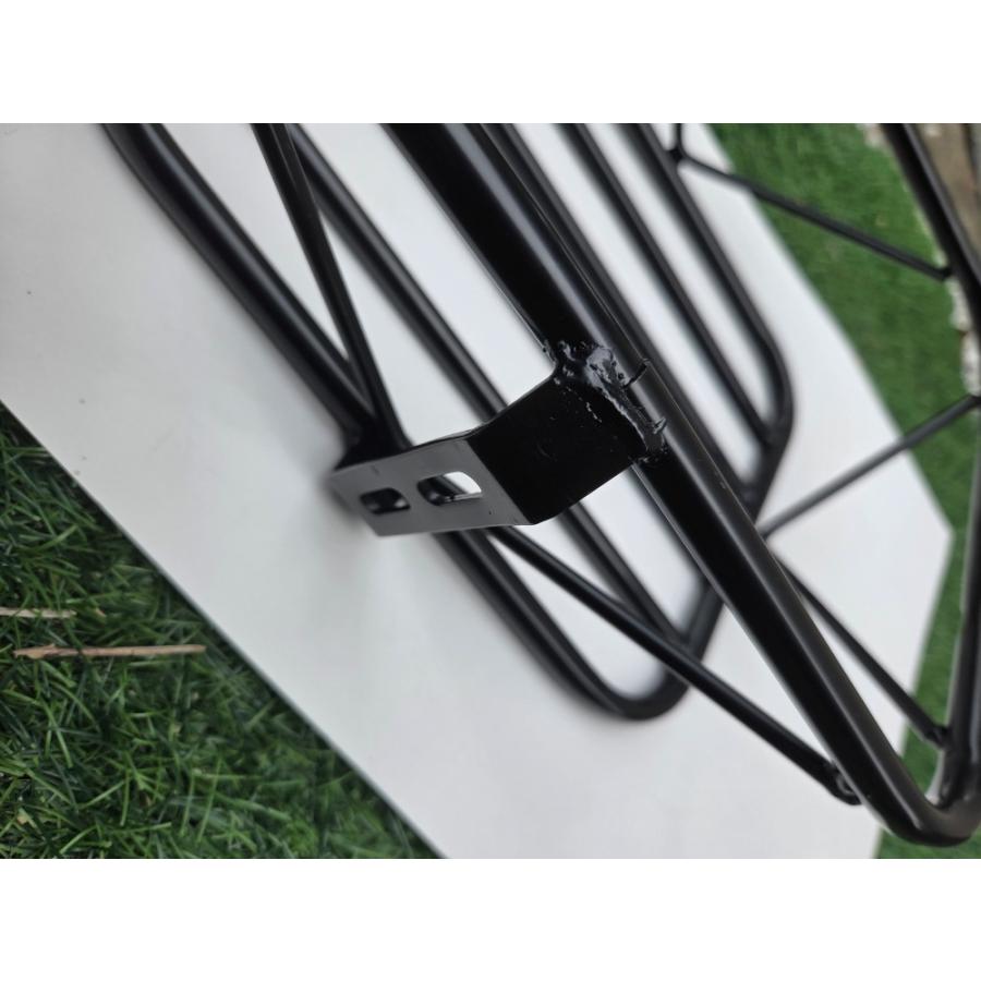 自転車前カゴ 20インチ電動アシスト自転車対応　かご 自転車カゴ バスケット 電動バイク 電動アシスト自転車 原動機付自転車用 E'KEI R7 R6 E'KEI X用 浅い型 |  | 03