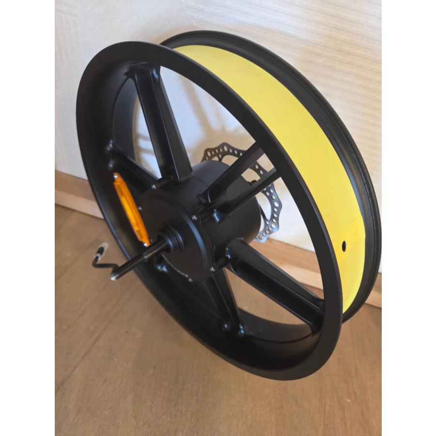 20インチ キャスターホイール 後輪モーター付き R7pro V8 F7 ディスク、8段スプロケット付 9PIN |  | 01