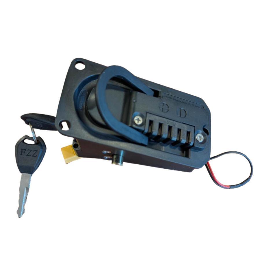 電動アシスト自転車 電動自転車専用　バッテリーヘッド 26インチ/20インチ 折り畳み式 ShengmiloMx21/M80対応 E'KEI R7pro/R5pro交換用 鍵2本付 |  | 01