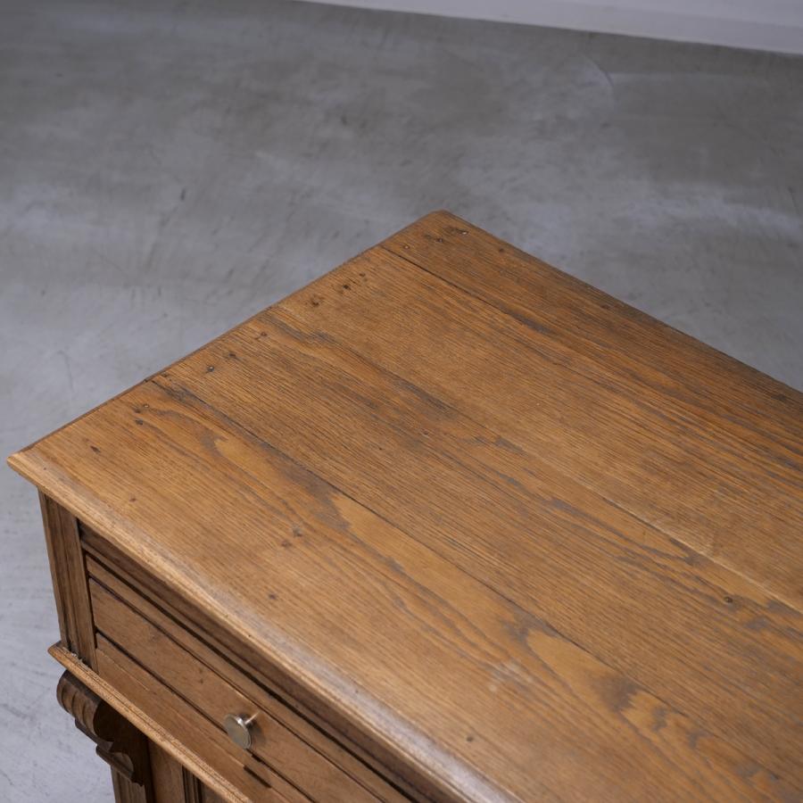 GC1928｜ウッドキャビネット（オーク）｜フランスのビンテージ家具
