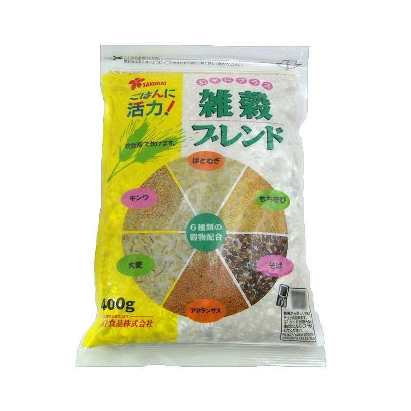 楽天ランキング1位 桜井食品 雑穀ブレンド 400g 24個 き 残りわずか Kuljic Com