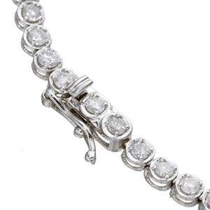 K18WG2ctダイヤモンドテニスブレスレット ヨンドシー 4℃ K18ホワイトゴールド ネックレス 11192-112-3203-00-00