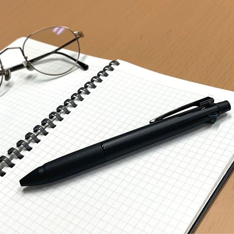 ジェットストリーム 名入れ無料 ジェットストリーム4&1 フルブラック