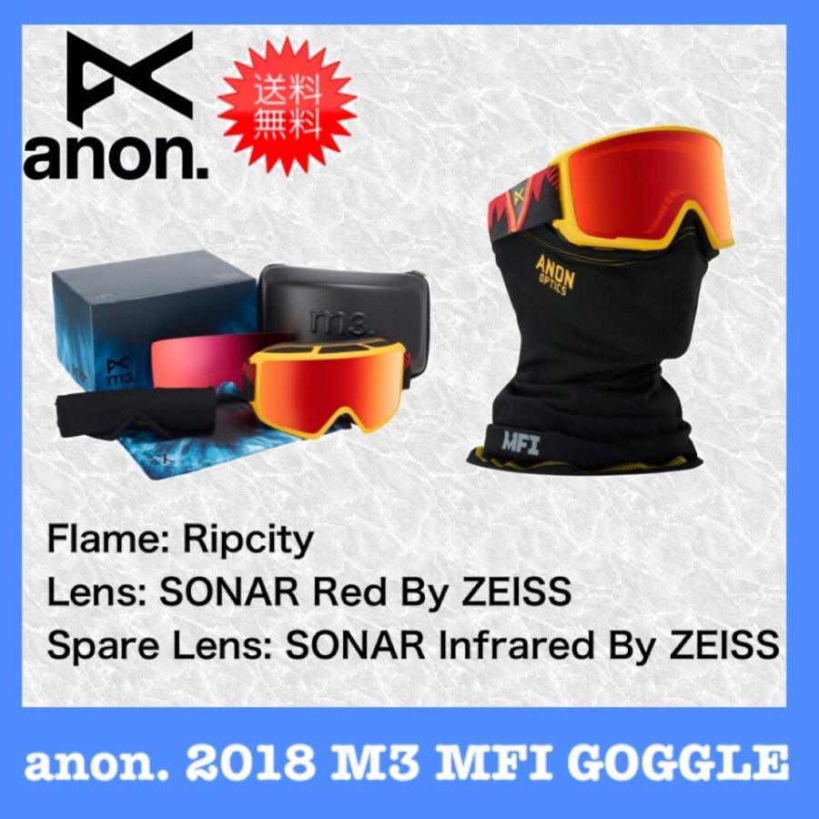 アノンASIANFIT M3 MFI POLLARDPRO アジアンフィット BURTON anon. 2018 M3 MFI アジアンフィット アノン ゴーグル