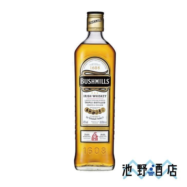 ウイスキー アイリッシュ ブッシュミルズ 40度 700ml : 池野酒店ヤフー