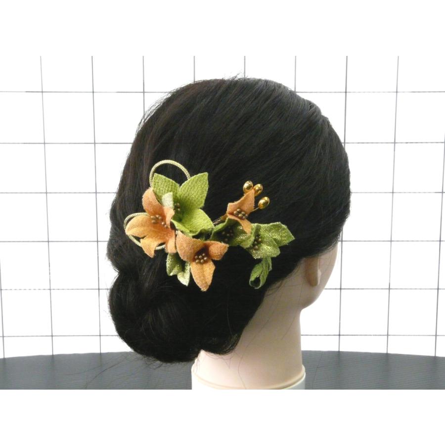 髪飾り 成人式 和装 花 水引 オレンジ 黄緑 コーム 096 Fsk 096 いけのや 通販 Yahoo ショッピング