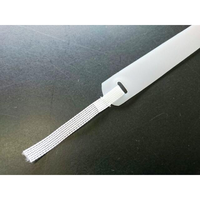 装道ランジェリーの小衿芯の代替品として ポリ小衿芯1.7×71cm