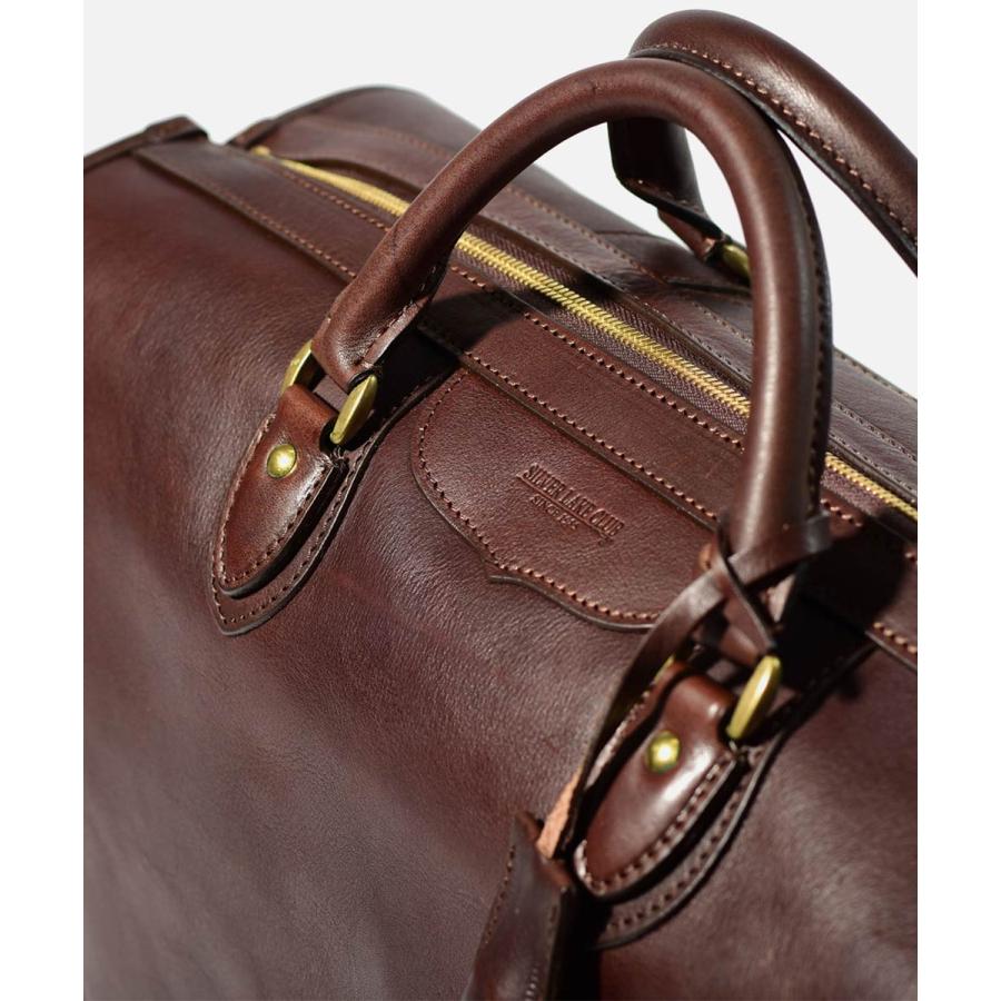 SILVER LAKE ボストンバッグ メンズ 牛革 レザー 45cm 【SILVER LAKE