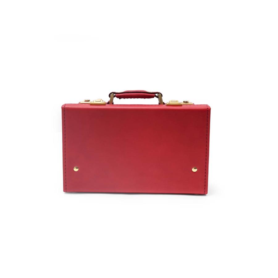 SILVER LAKE トランク メンズ 牛革 オイルレザー 23cm ミニ【SILVER