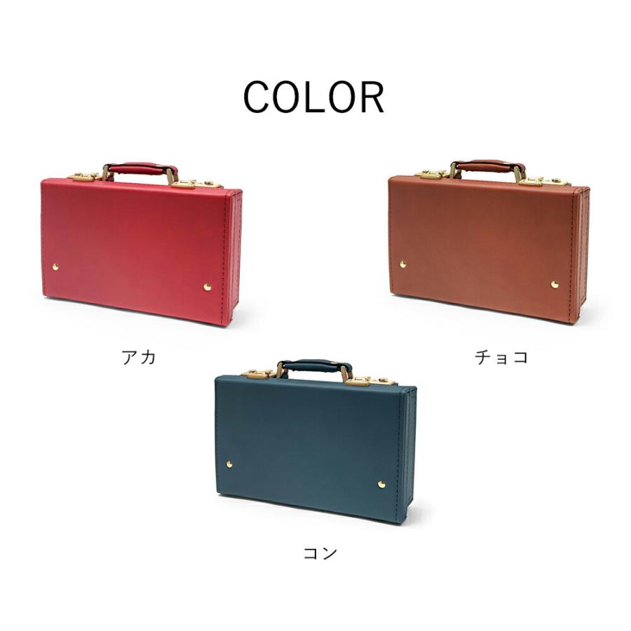 SILVER LAKE トランク メンズ 牛革 オイルレザー 23cm ミニ【SILVER