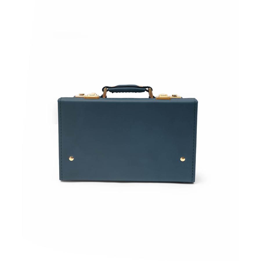 SILVER LAKE トランク メンズ 牛革 オイルレザー 23cm ミニ【SILVER