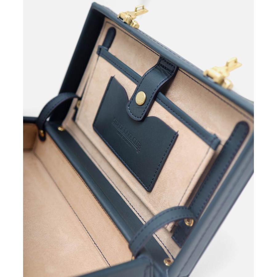 クラシックレザー トランク SILVER LAKE CLUB レザーミニトランク 23cm (オイルレザー