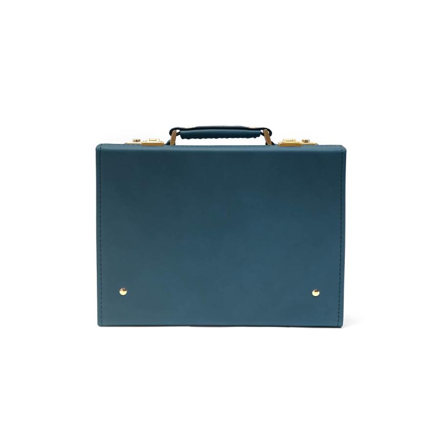 SILVER LAKE トランク メンズ 牛革 オイルレザー 28cm ミニ 【SILVER