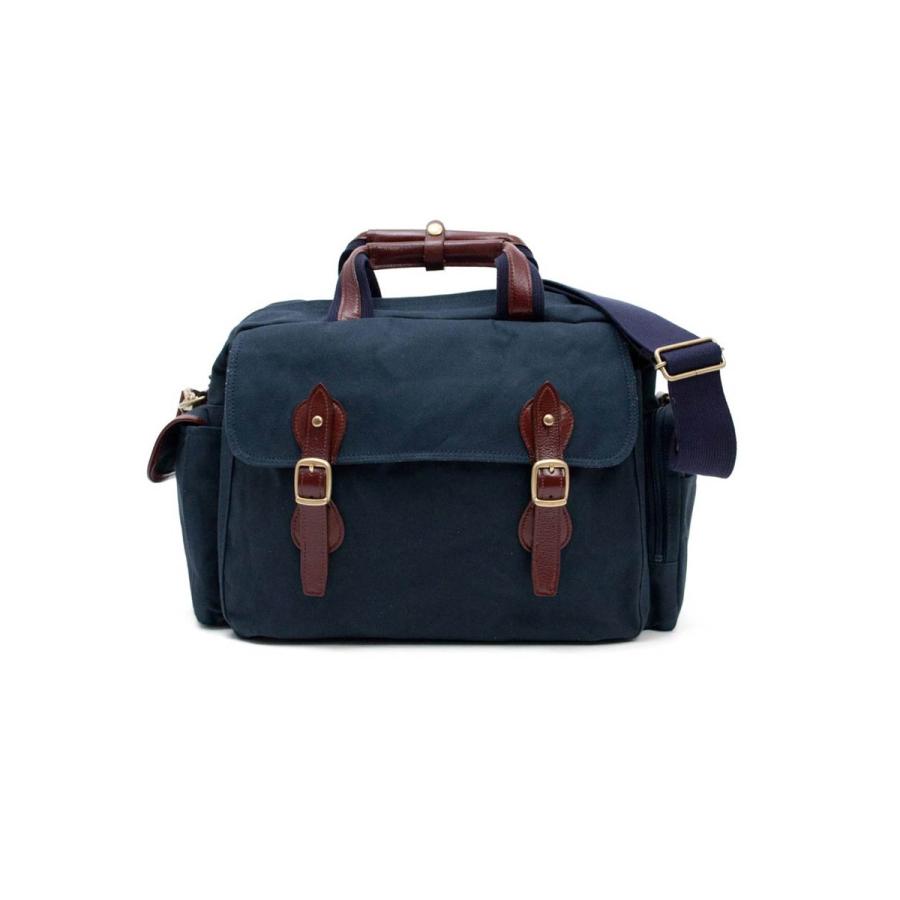 ボストンバッグ メンズ 帆布 撥水 【SILVER LAKE CLUB ボストンバッグ 36cm (9号帆布ネイビー) No.238342】_2