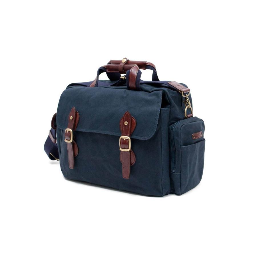 ボストンバッグ メンズ 帆布 撥水 【SILVER LAKE CLUB ボストンバッグ 36cm (9号帆布ネイビー) No.238342】_3