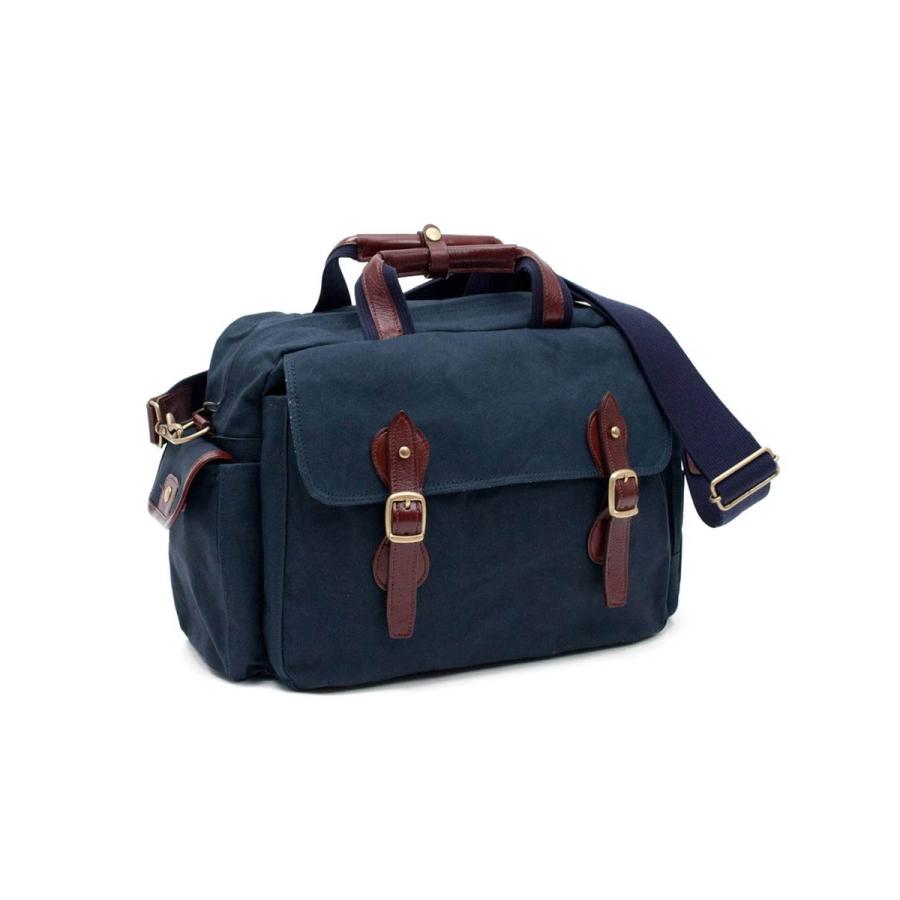ボストンバッグ メンズ 帆布 撥水 【SILVER LAKE CLUB ボストンバッグ 36cm (9号帆布ネイビー) No.238342】_4
