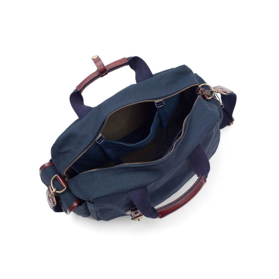 ボストンバッグ メンズ 帆布 撥水 【SILVER LAKE CLUB ボストンバッグ 36cm (9号帆布ネイビー) No.238342】_8