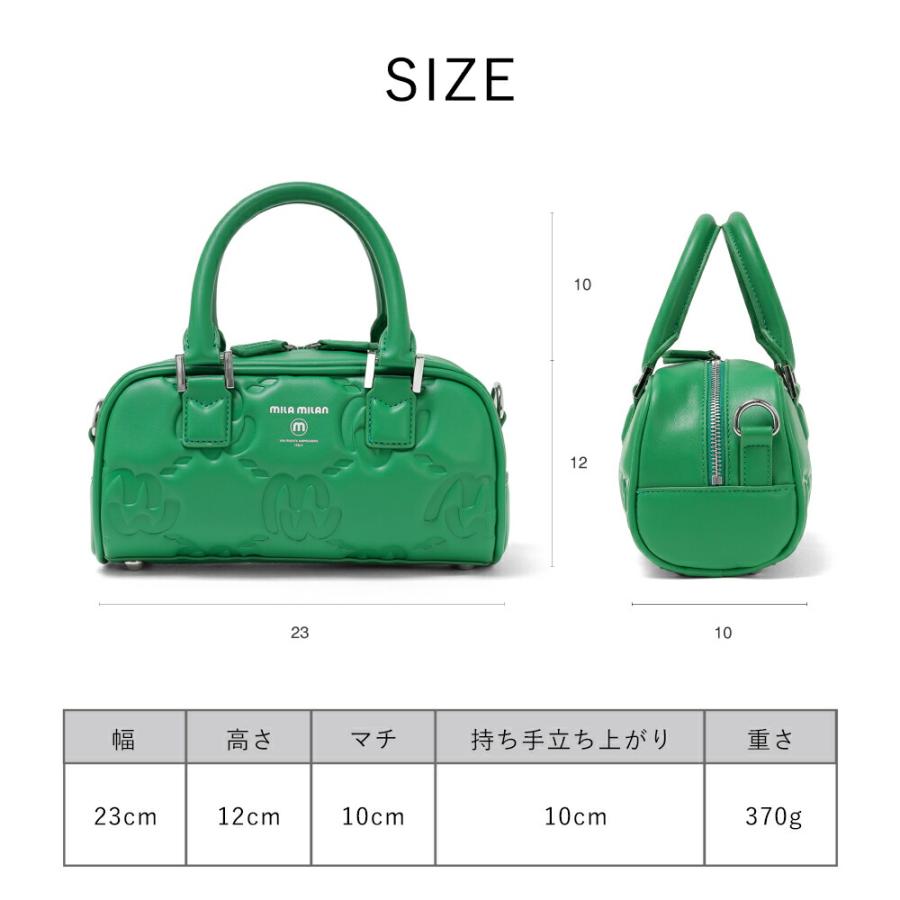 mila milan（ミラ・ミラン） ミニボストンバッグ メンズ レディース