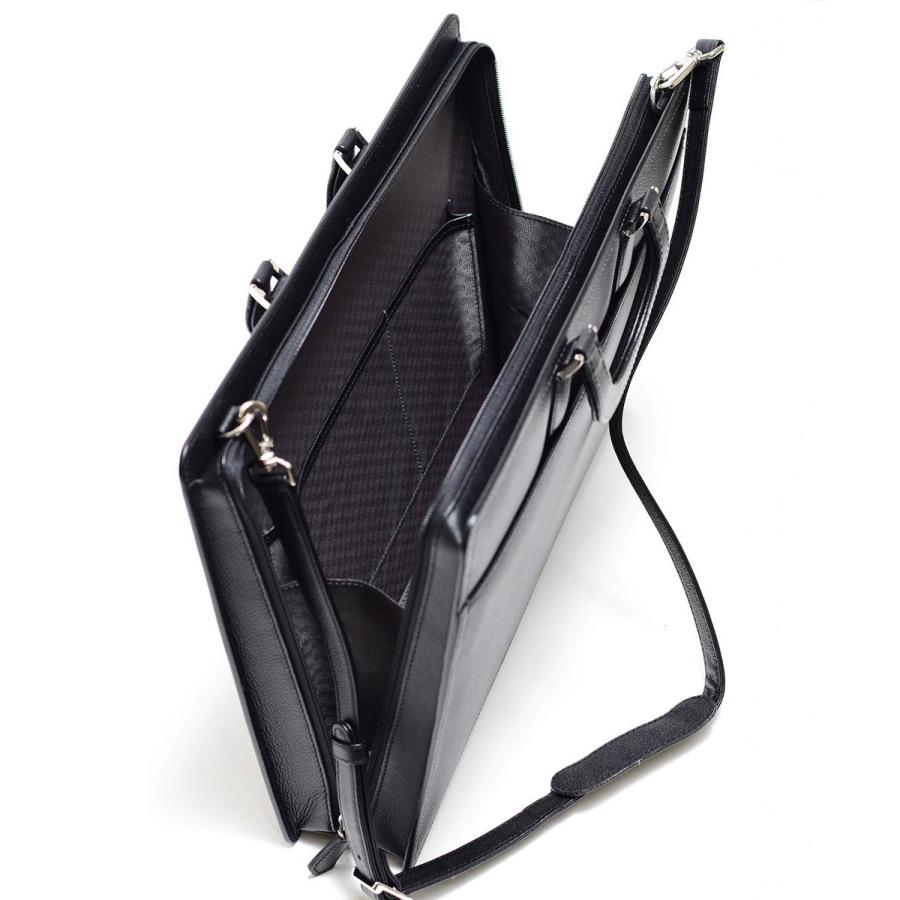 LANVIN COLLECTION ビジネスバッグ メンズ 革 レザ ー B4【LANVIN ー