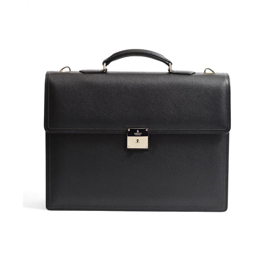 ビジネスバッグ メンズ 革 レザ ー A4【LANVIN COLLECTION レザ ービジネスバッグ A4 カブセ　( マクシム)　No.280523】の画像