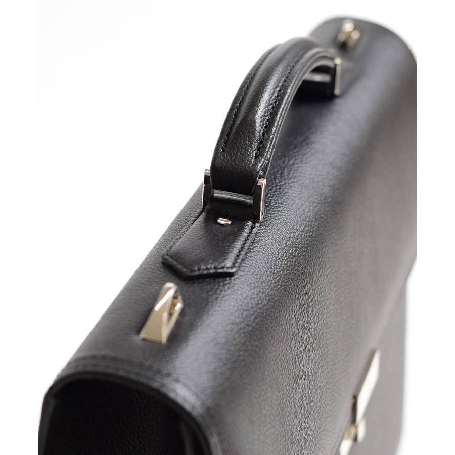 ビジネスバッグ メンズ 革 レザ ー A4【LANVIN COLLECTION レザ ービジネスバッグ A4 カブセ　( マクシム)　No.280523】の画像