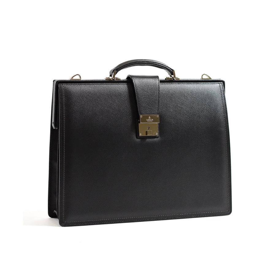 ビジネスバッグ メンズ 革 レザ ー A4【LANVIN COLLECTION レザ ーダレスバッグ A4　(マクシム) 　No.280524】の画像