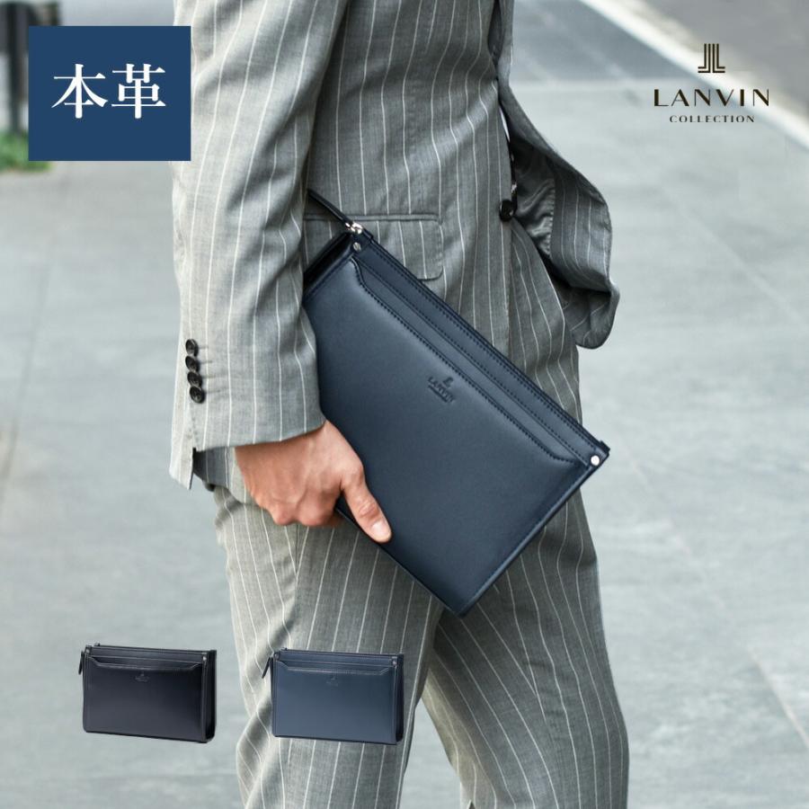 LANVIN COLLECTION クラッチバッグ メンズ 革 レザー【LANVIN LANVIN COLLECTION クラッチバッグ メンズ 革 レザー【LANVIN