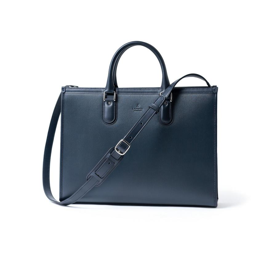 ビジネスバッグ メンズ 革 レザー A4【LANVIN COLLECTION レザービジネスバッグ A4　(ニューフロー) No.282561】の画像