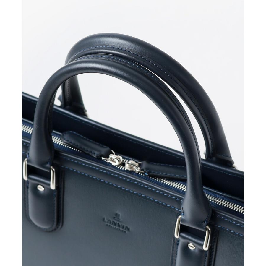 ビジネスバッグ メンズ 革 レザー A4【LANVIN COLLECTION レザービジネスバッグ A4　(ニューフロー) No.282561】の画像