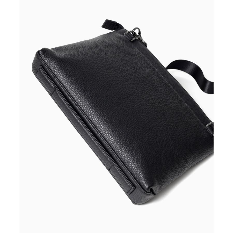 ショルダーバッグ クラッチバッグ メンズ B5 牛革 レザー 撥水 軽量【LANVIN COLLECTION レザークラッチ兼ショルダーバッグ B5 (カンヌ) No.285112】の画像
