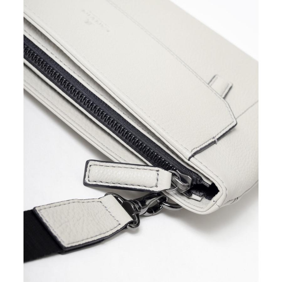 ショルダーバッグ クラッチバッグ メンズ B5 牛革 レザー 撥水 軽量【LANVIN COLLECTION レザークラッチ兼ショルダーバッグ B5 (カンヌ) No.285112】の画像