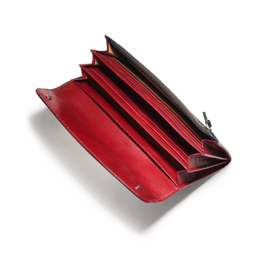 FUJITAKA フジタカ 公式 FUJITAKA ACCESSORIES コードバン 長財布 カード段18 (フォール) No.614603の画像