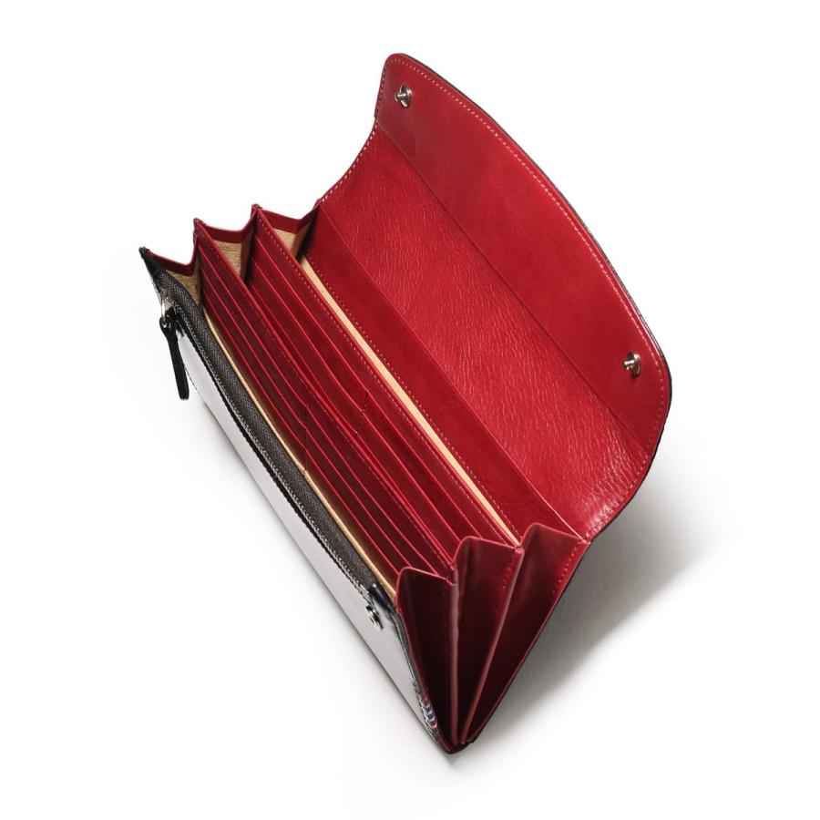 FUJITAKA フジタカ 公式 FUJITAKA ACCESSORIES コードバン 長財布 カード段18 (フォール) No.614603の画像