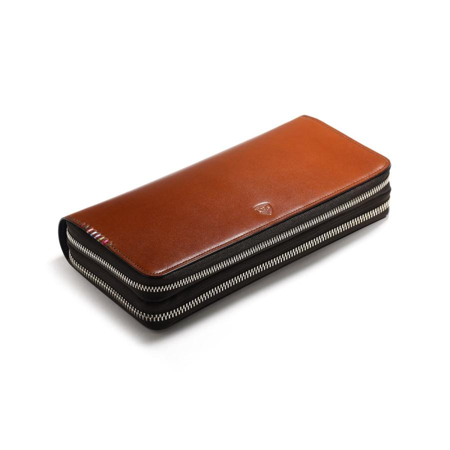 FUJITAKA フジタカ 公式 コードバン ダブルルーム 長財布 カード段30 (フォール) No.614604の画像