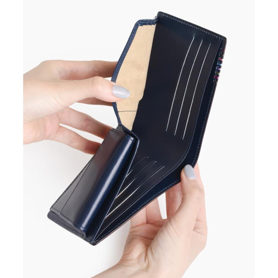 FUJITAKA フジタカ 公式 FUJITAKA ACCESSORIES コードバン 二つ折り財布 カード段13 (フォール) No.614606の画像