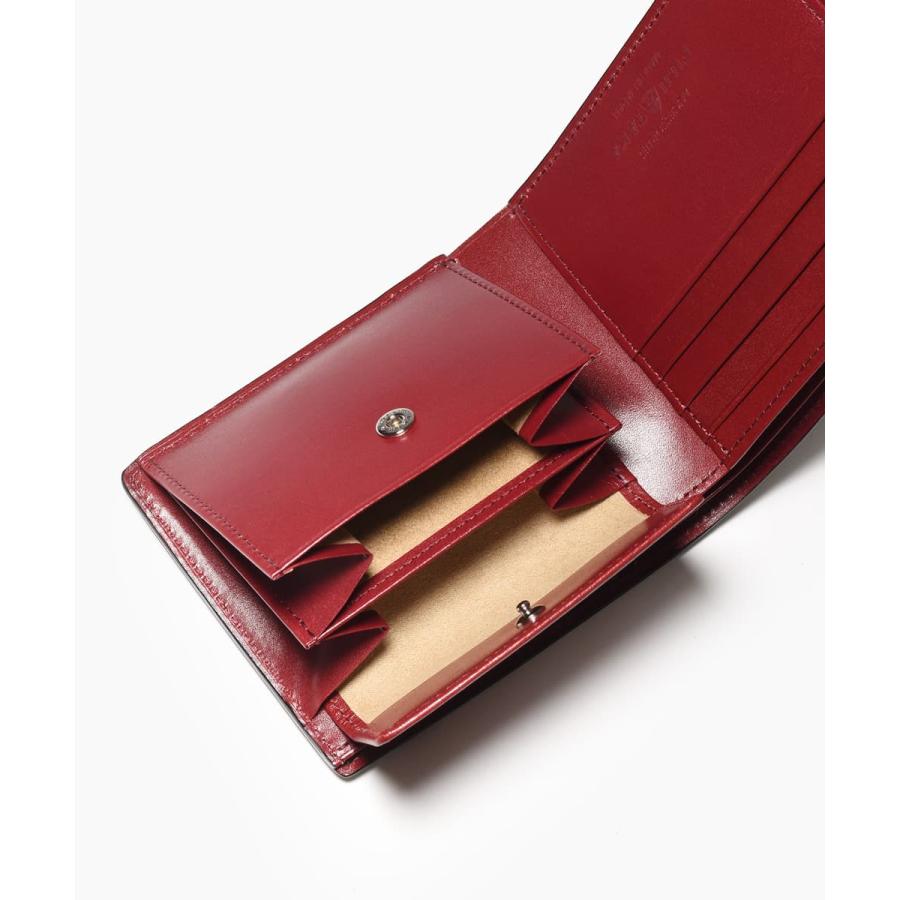 FUJITAKA フジタカ 公式 FUJITAKA ACCESSORIES コードバン 二つ折り財布 カード段13 (フォール) No.614606の画像