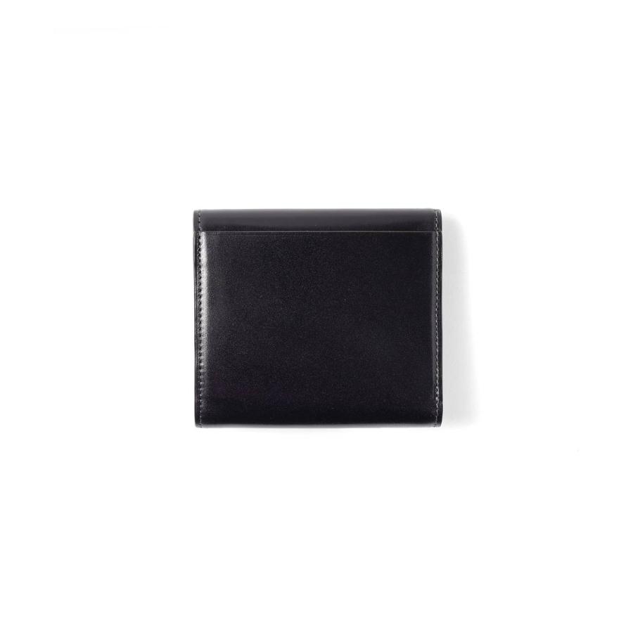FUJITAKA公式 コードバン 三つ折り財布 カード段5 イニシャル刻印 名入れ (フォールII小物) No.614614 日本製 本革 レザー 馬革 メンズ 男性 ウォレットの画像