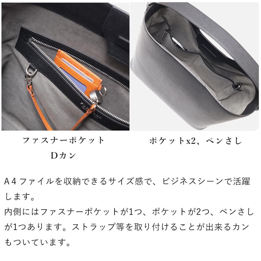 FUJITAKA フジタカ公式 レザートートバッグ A4 (ワープロラックス