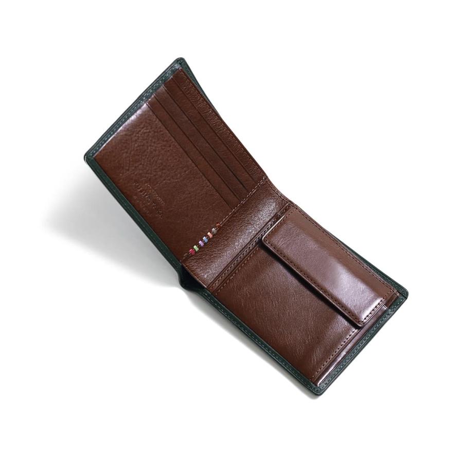 FUJITAKA フジタカ 公式 FUJITAKA ACCESSORIES 二つ折り財布 カード段4 (ネイション) No.618604の画像