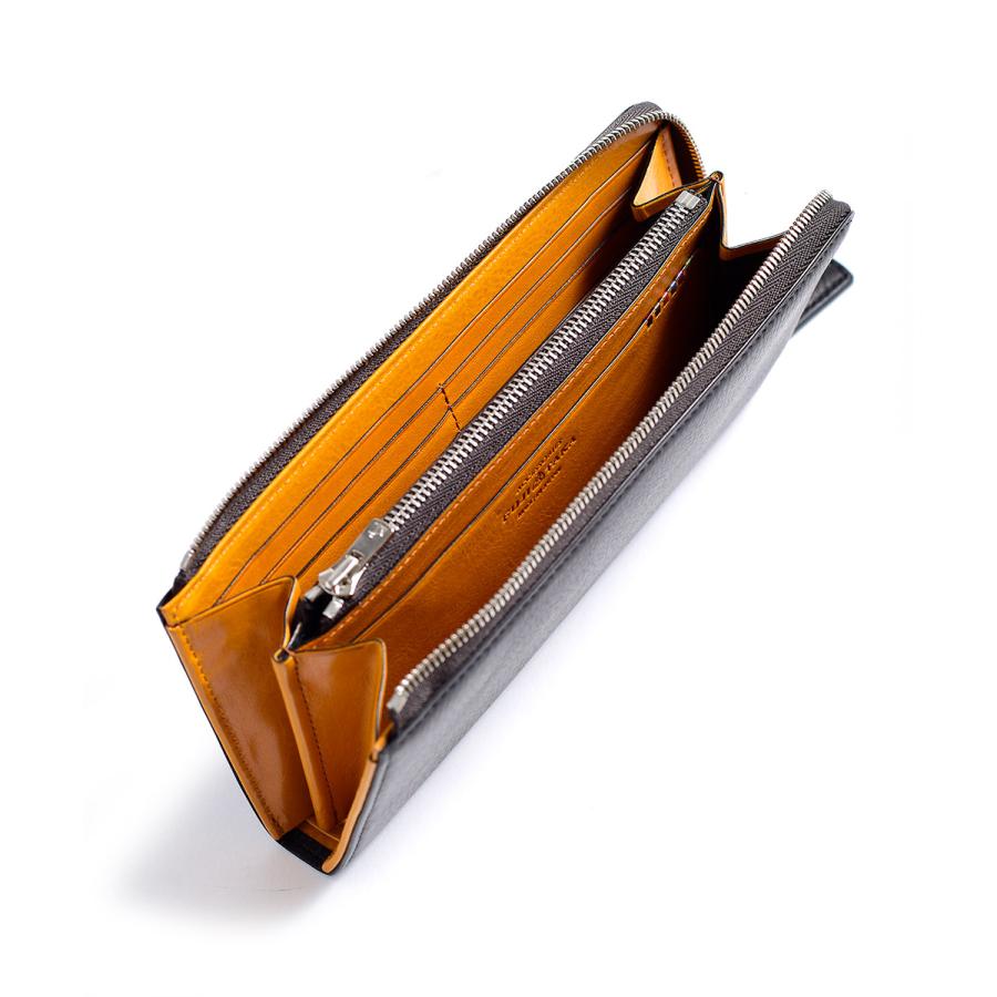 FUJITAKA フジタカ 公式 FUJITAKA ACCESSORIES L字ファスナー長財布 カード段12 (ネイション) No.618607の画像