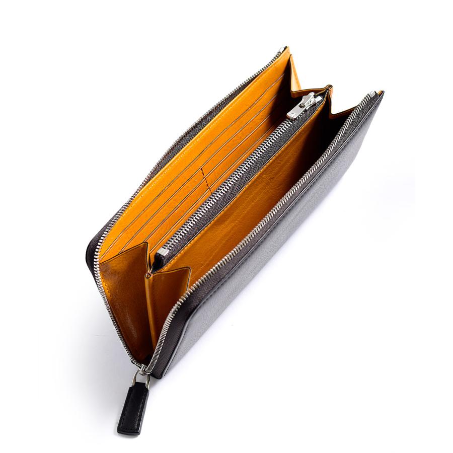 FUJITAKA フジタカ 公式 FUJITAKA ACCESSORIES L字ファスナー長財布 カード段12 (ネイション) No.618607の画像
