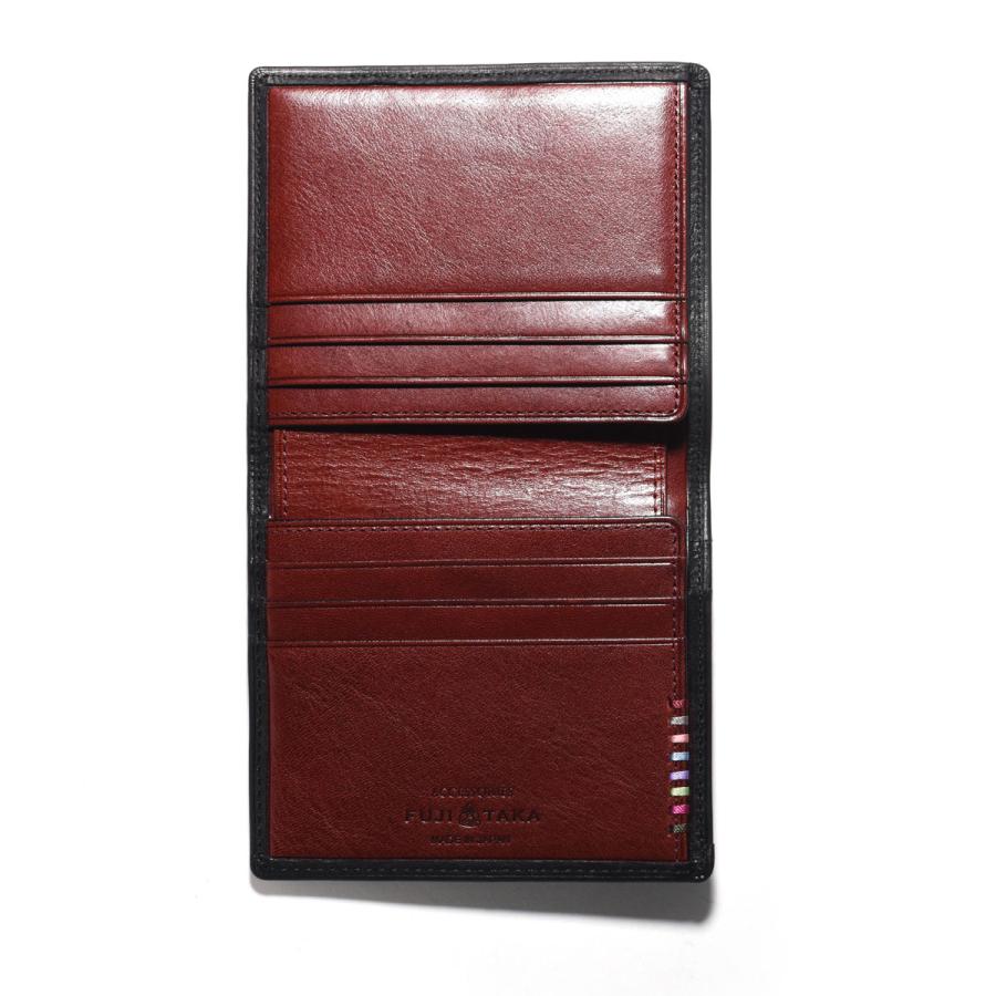FUJITAKA フジタカ 公式 FUJITAKA ACCESSORIES コンパクト 二つ折り財布 カード段6 (ネイション) No.618610の画像