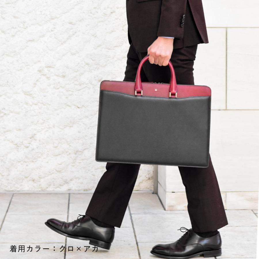 FUJITAKA フジタカ 公式 レザービジネスバッグ B4 (ディアマン) No.621503の画像