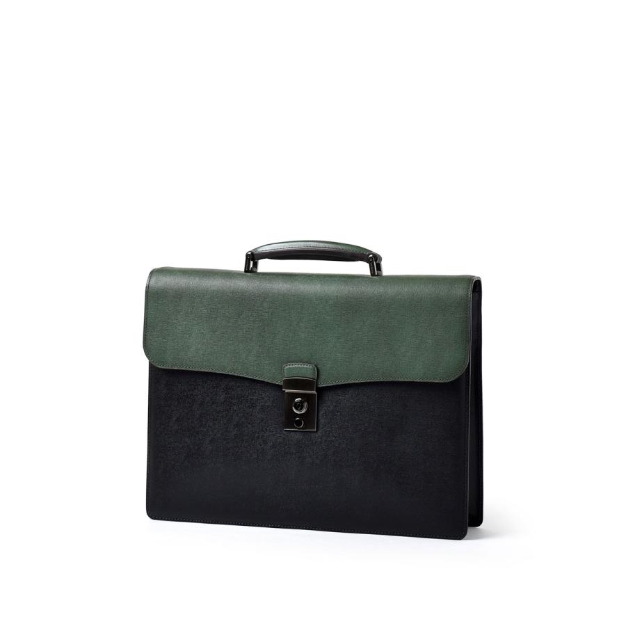 FUJITAKA フジタカ 公式 レザービジネスバッグ A4 カブセ (ディアマン